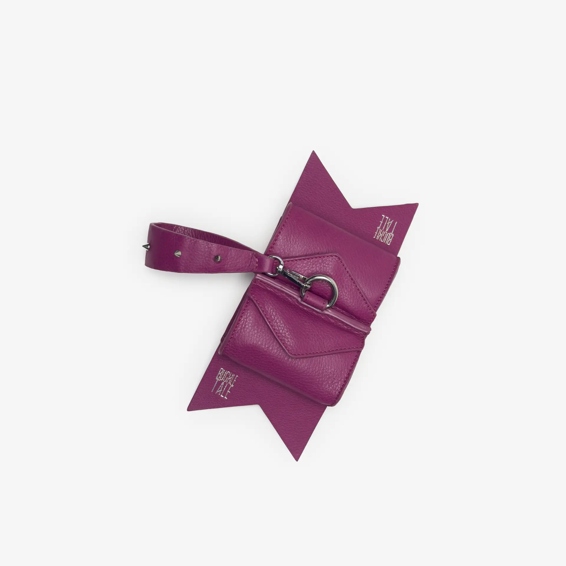 Mini Bow Bag : Rose & Silver - Image 2