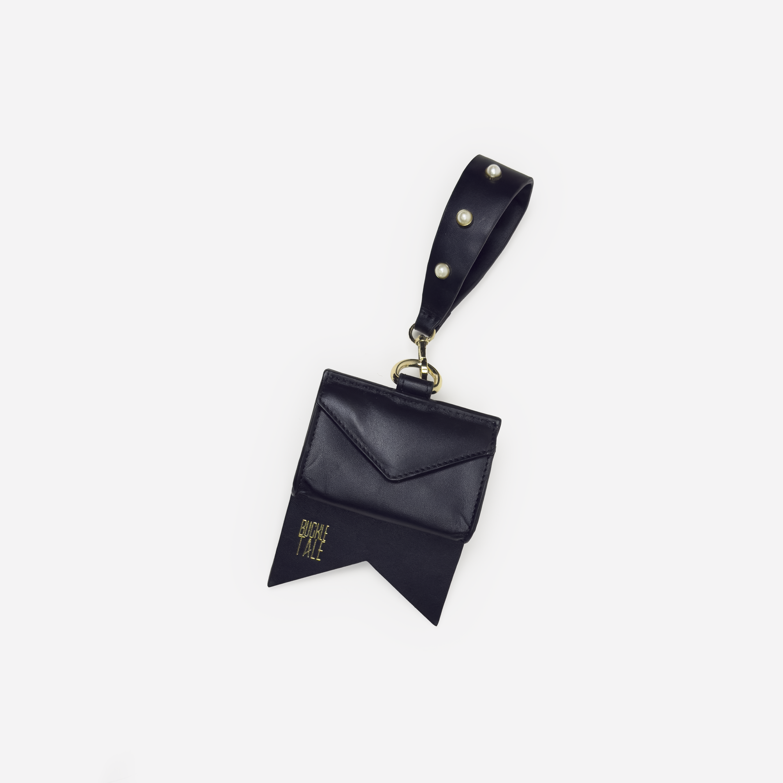 Mini Bow Bag : Black & Gold