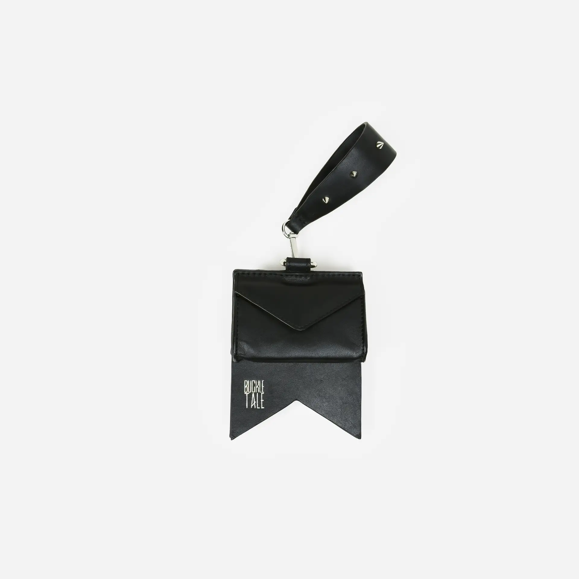 Mini Bow Bag : Black & Silver