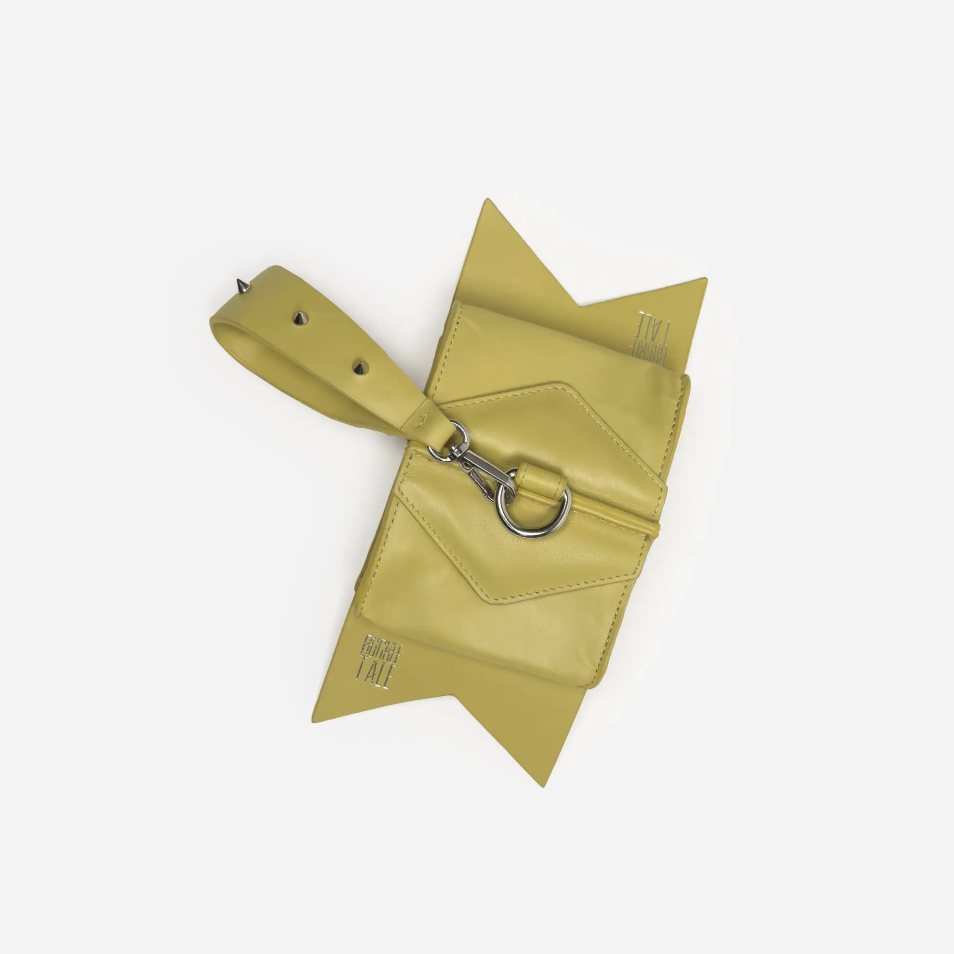 Mini Bow Bag : Butter & Silver - Image 2