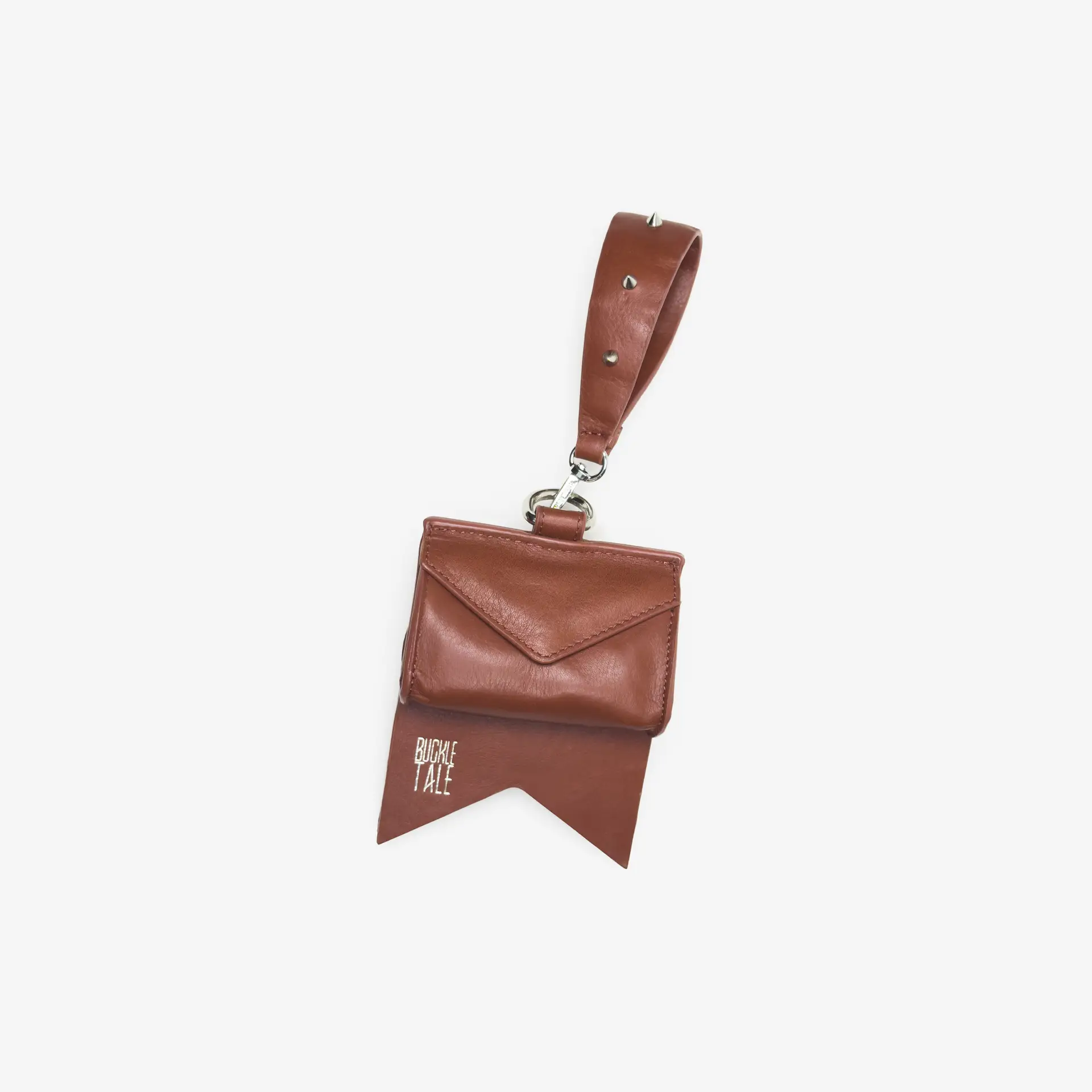 Mini Bow Bag : Rust & Silver