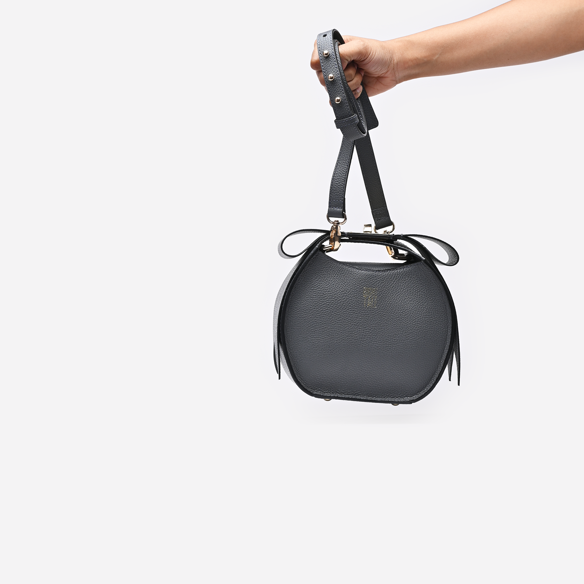 Bow Bag : Grey - Image 4