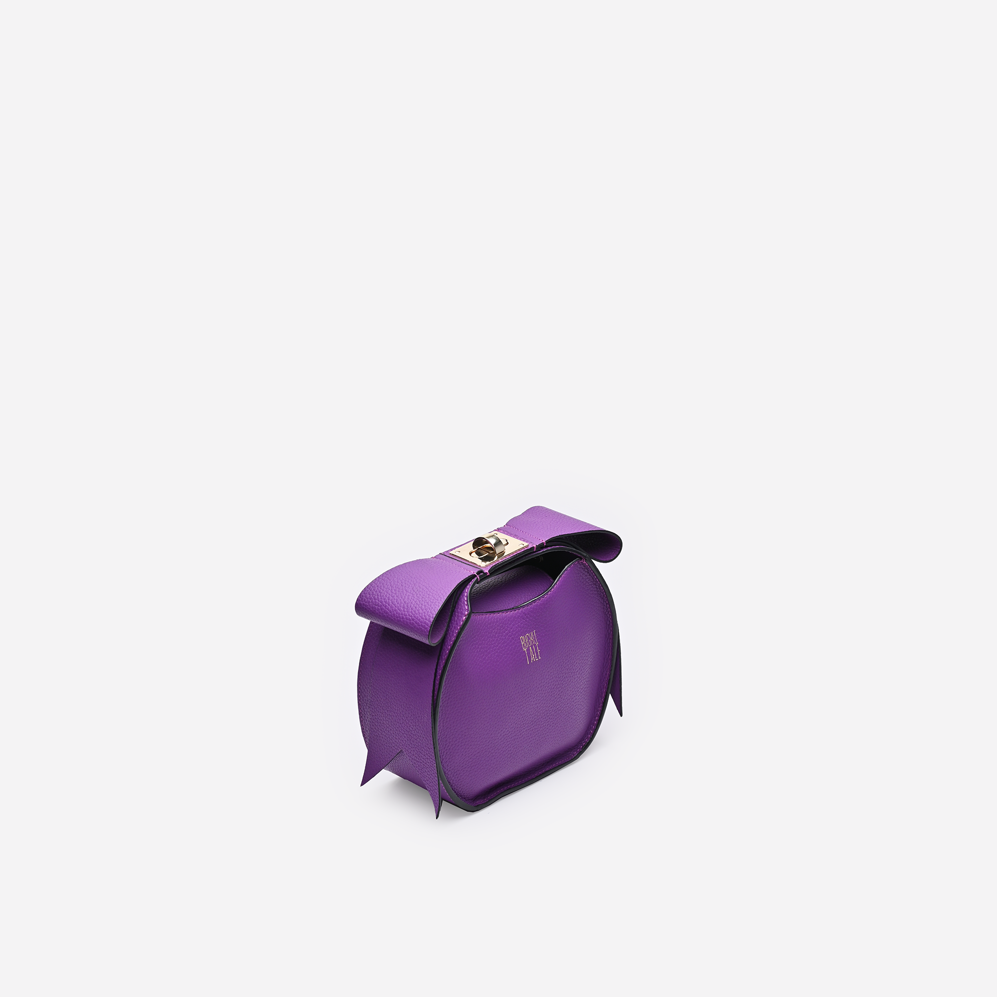 Bow Bag : Purple - Image 4