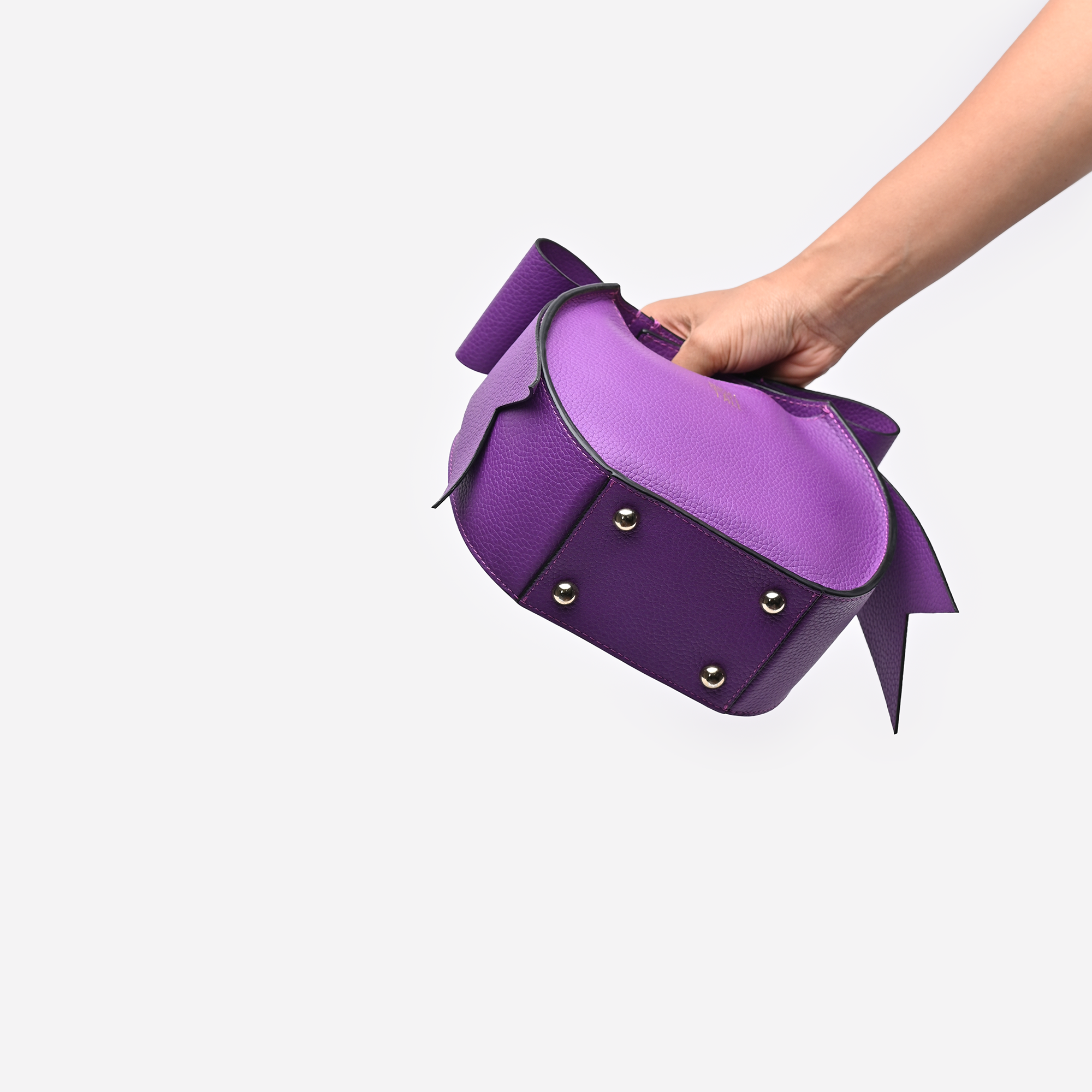 Bow Bag : Purple - Image 2