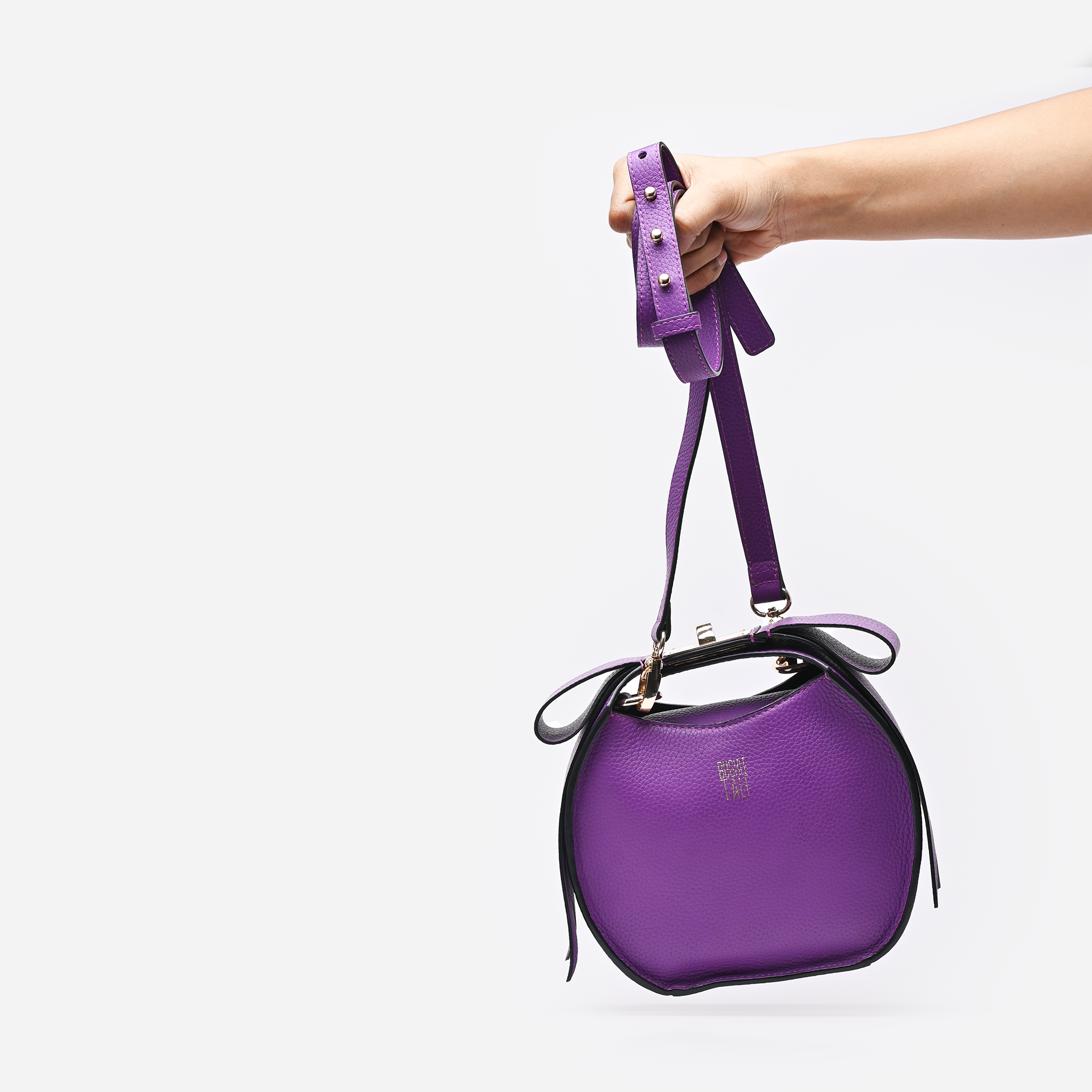 Bow Bag : Purple - Image 3