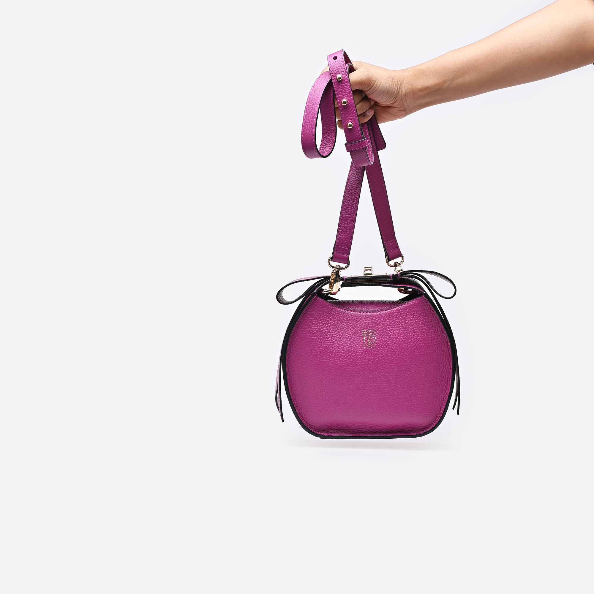 Bow Bag : Raspberry - Image 5