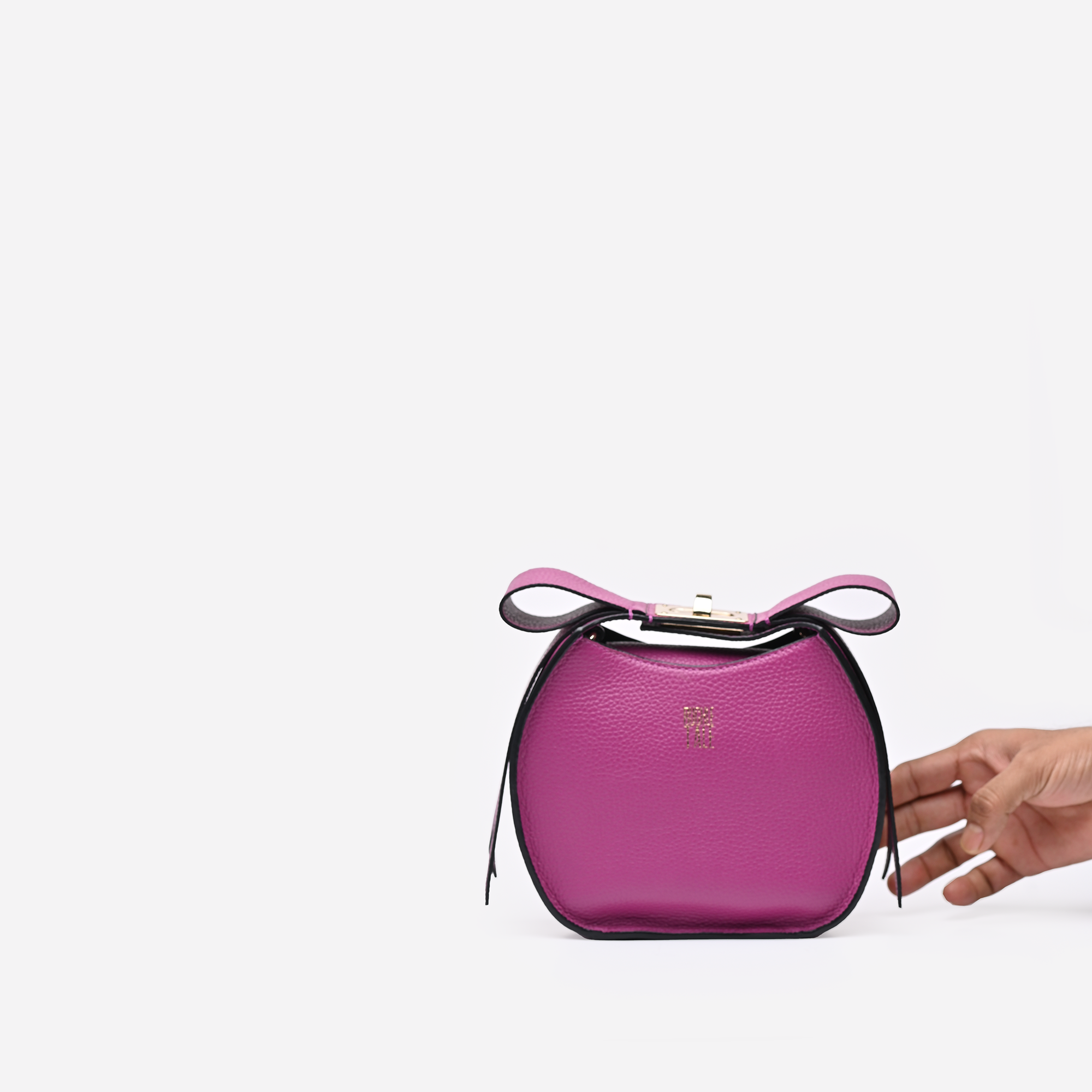 Bow Bag : Raspberry - Image 4