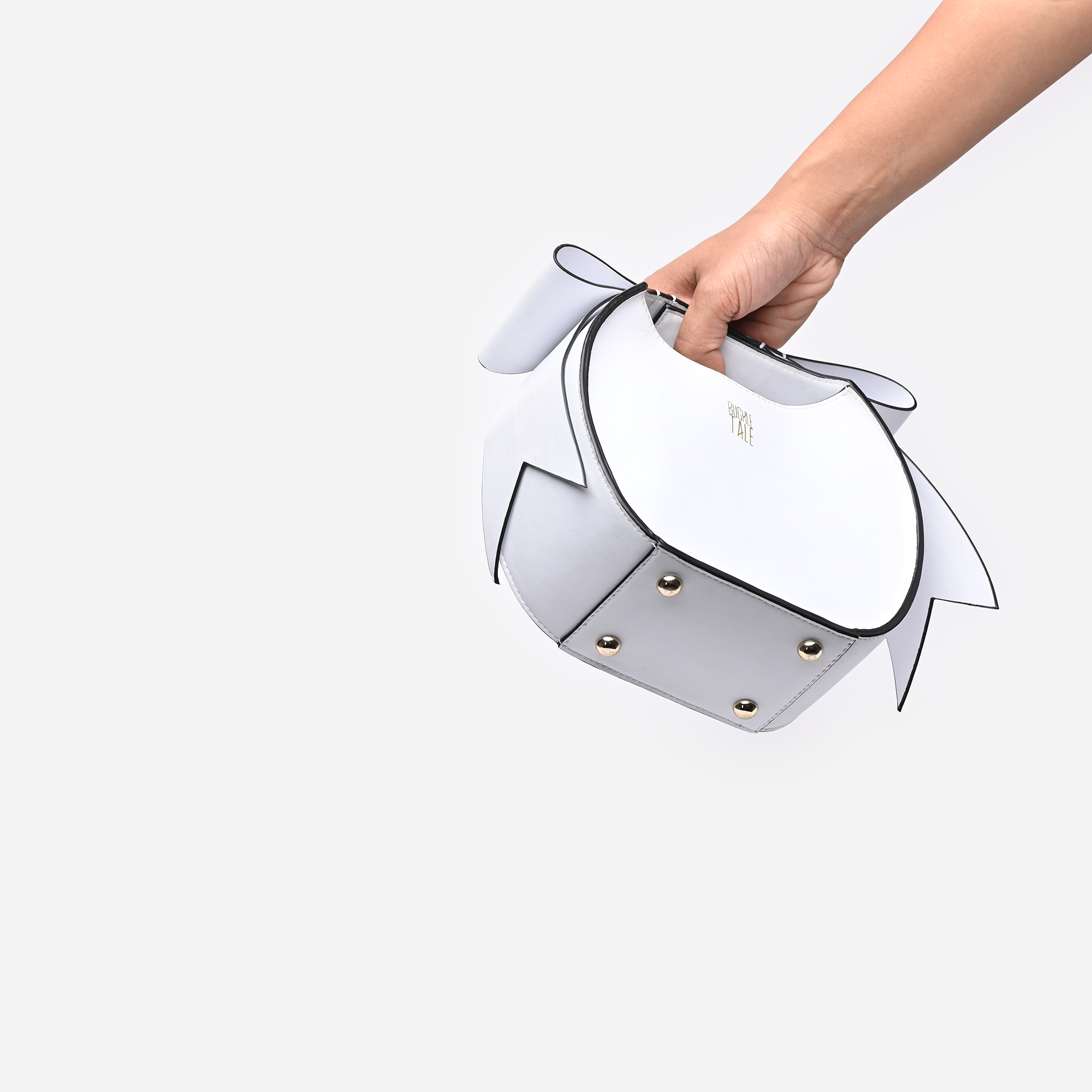 Bow Bag : White - Image 3