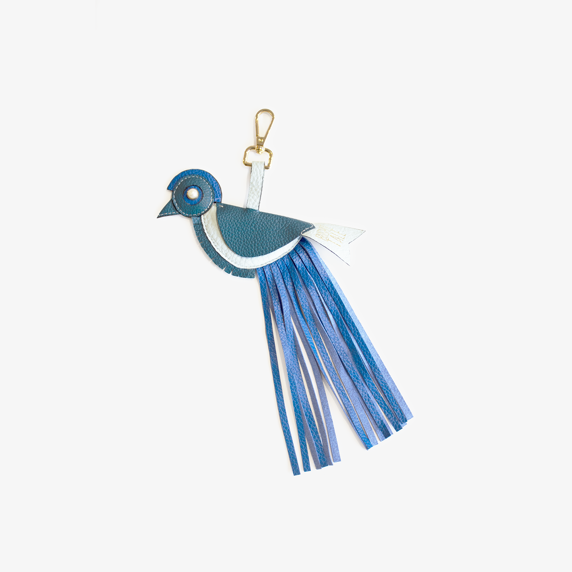 Chirpy Bag Charm : Blue