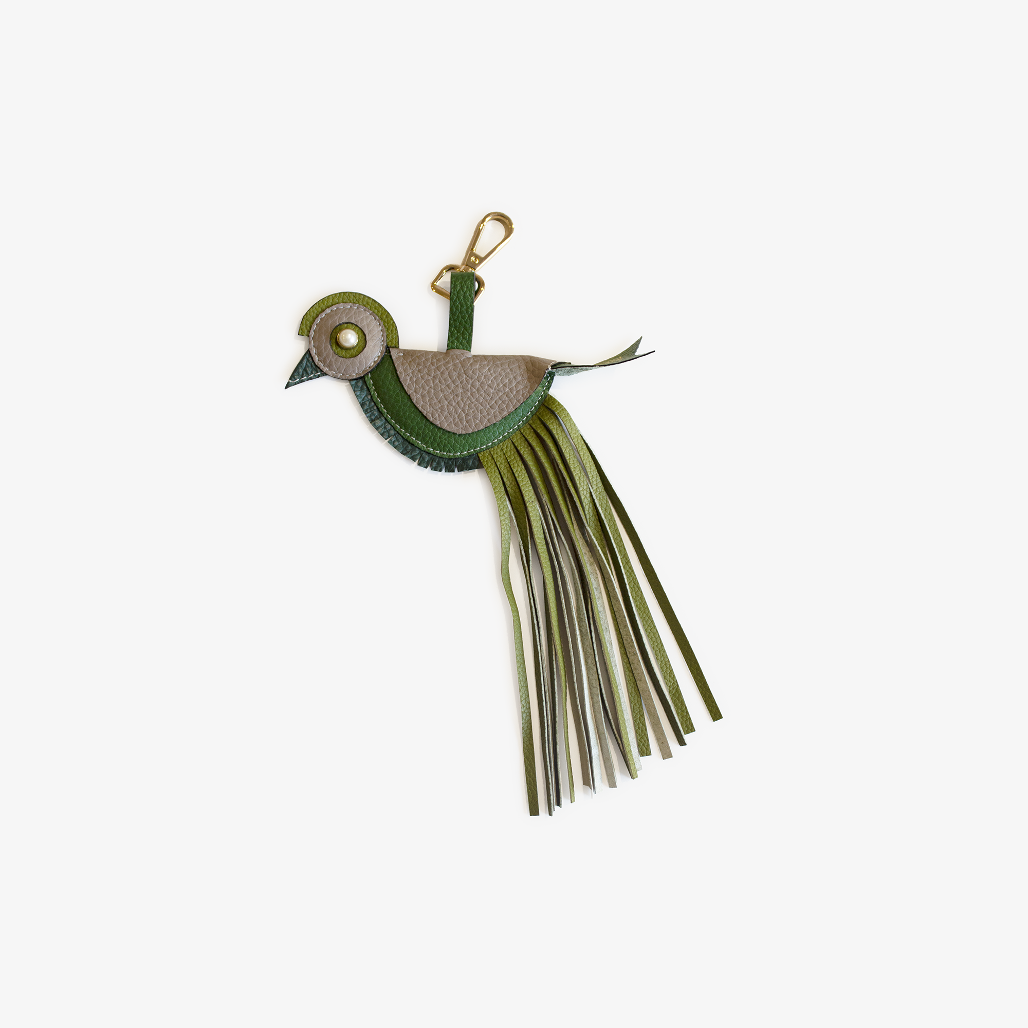 Chirpy Bag Charm : Green