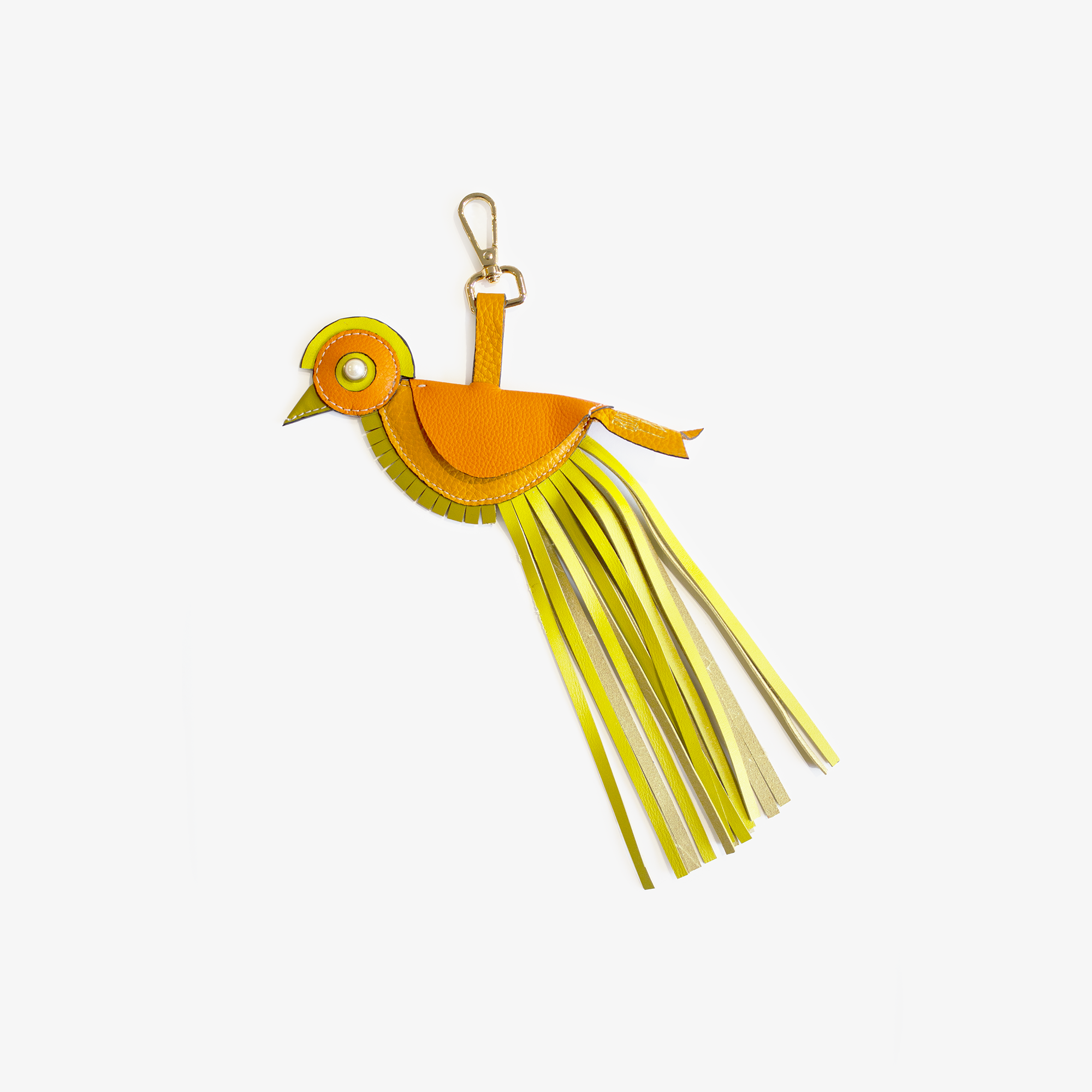 Chirpy Bag Charm : Orange
