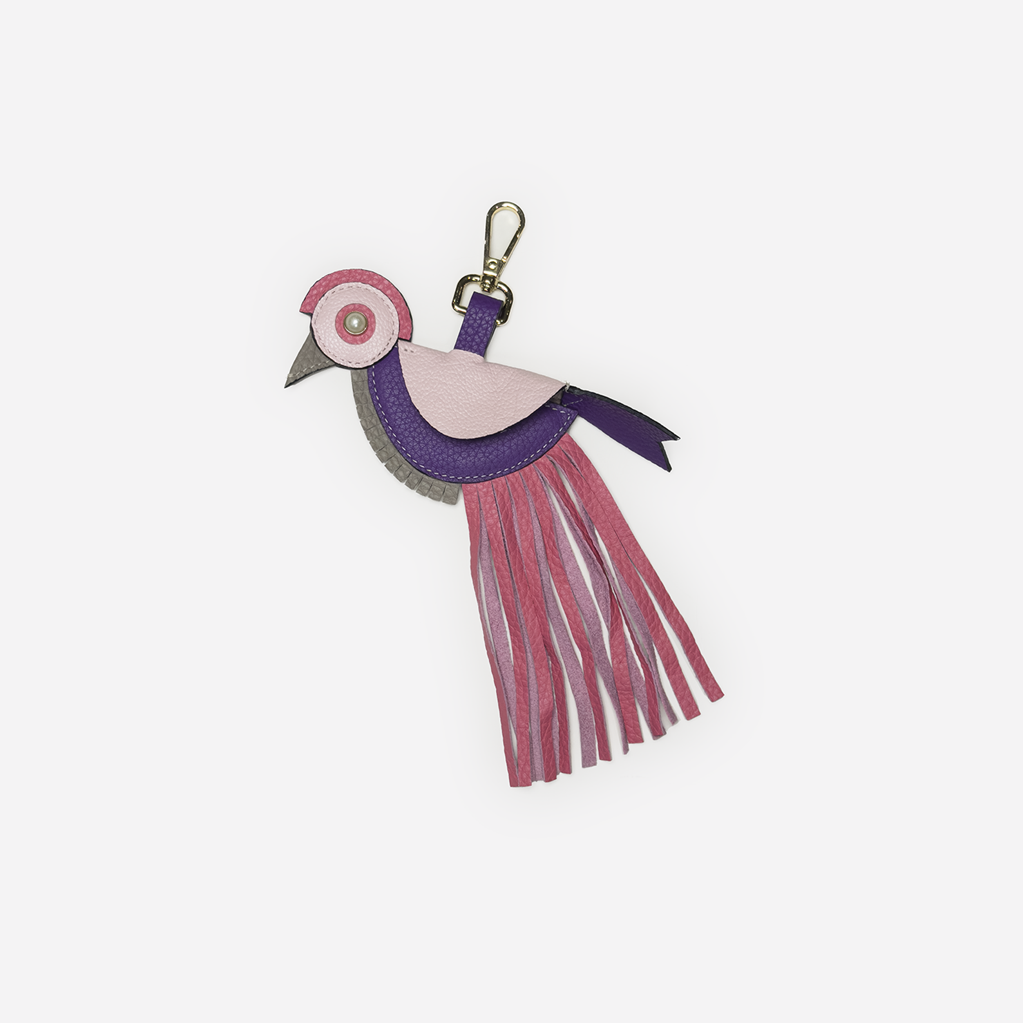 Chirpy Bag Charm : Pink