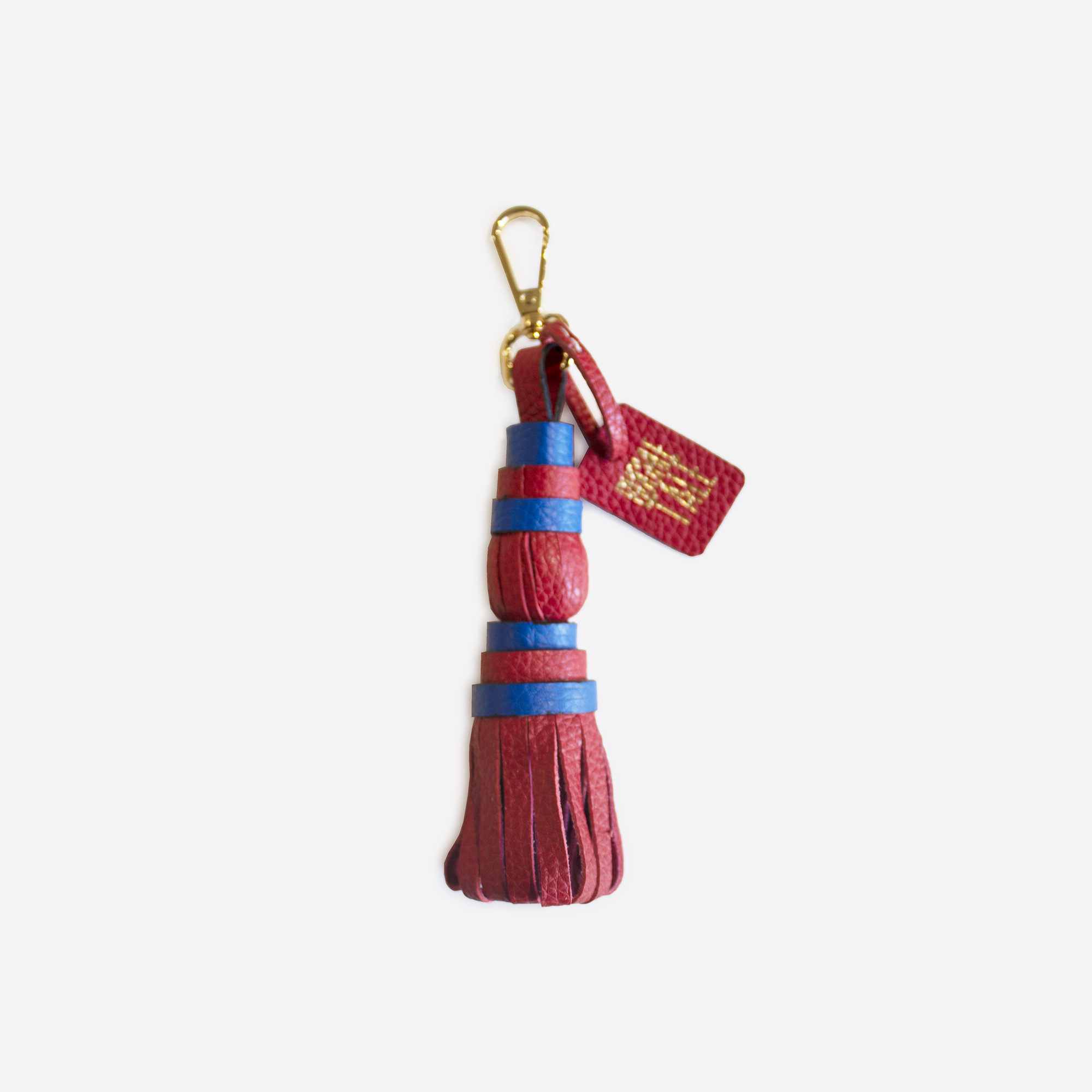 Curvy Bag Charm : Red
