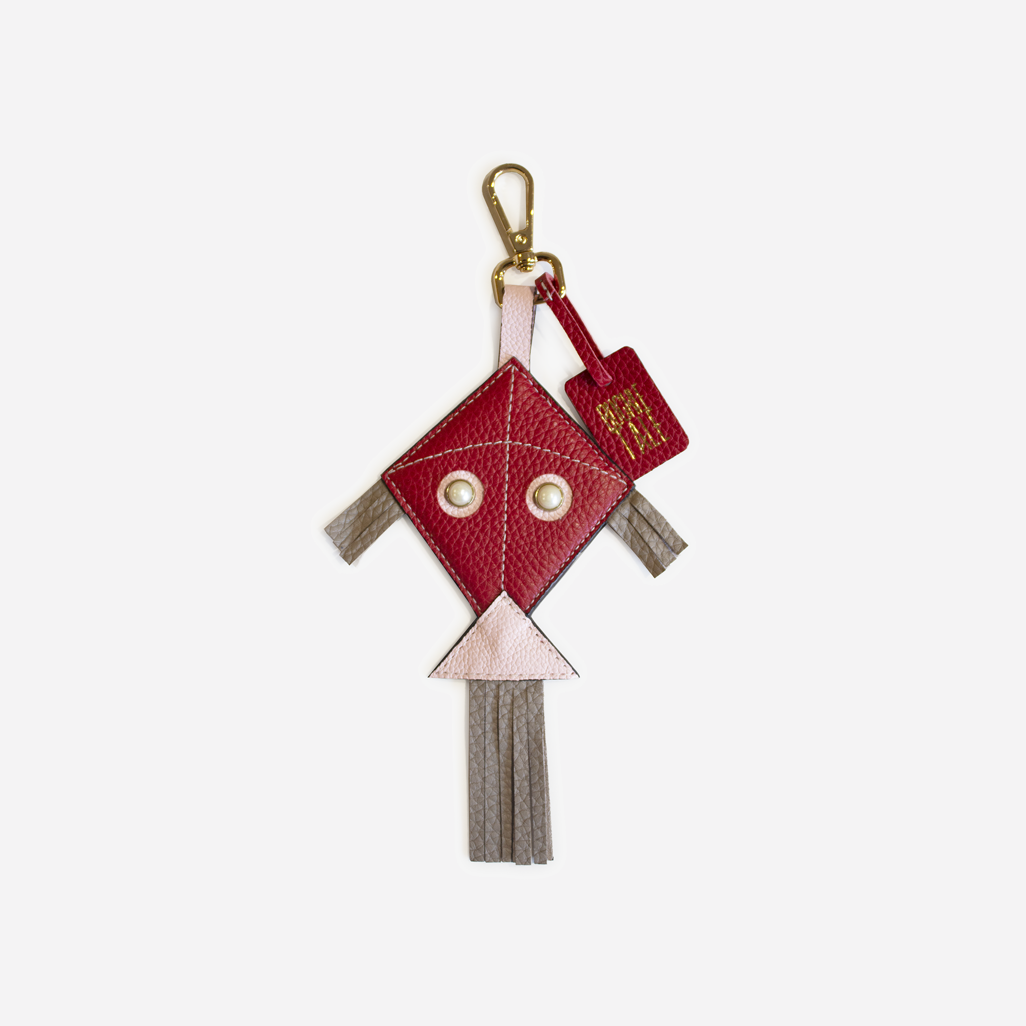 Kite Bag Charm : Red