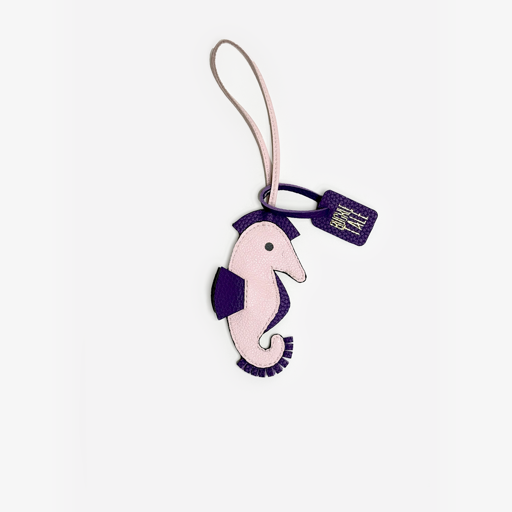 Seahorse Bag Charm : Pink