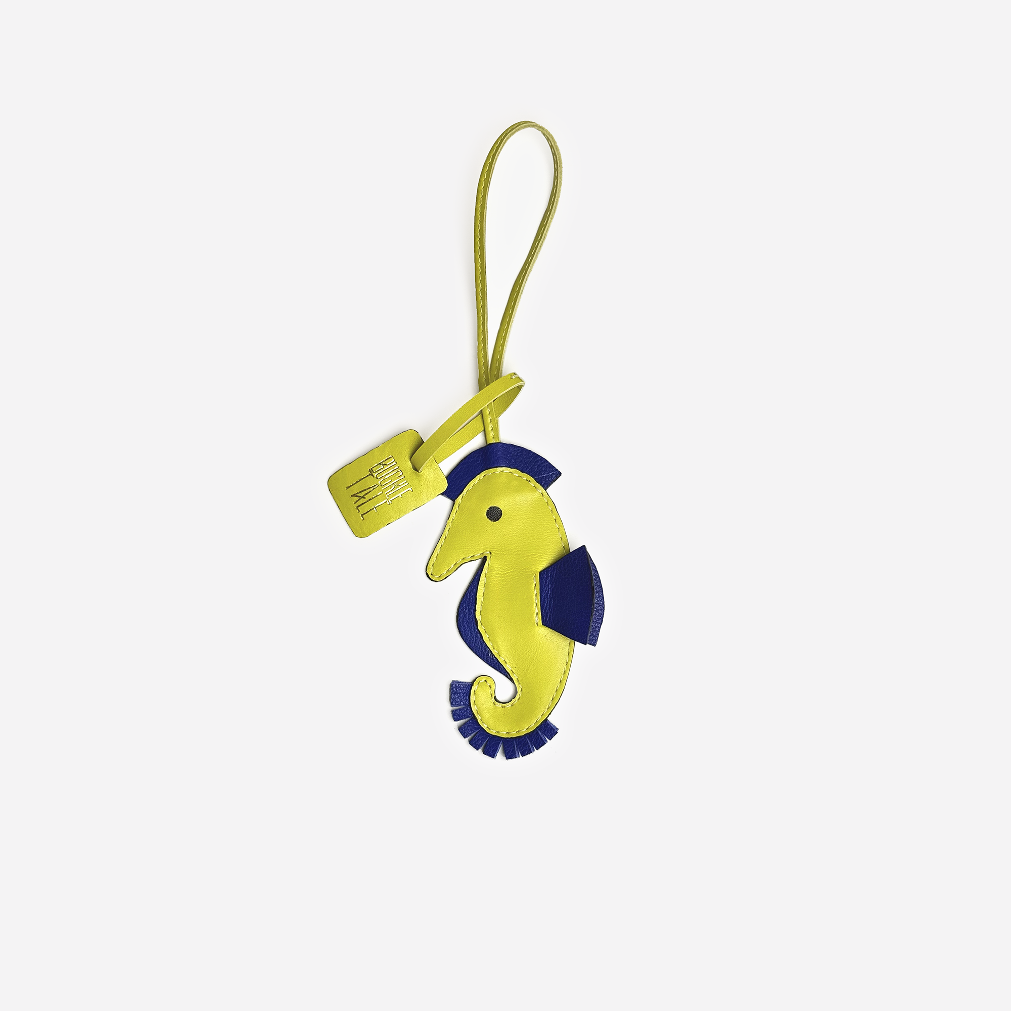 Seahorse Bag Charm : Yellow